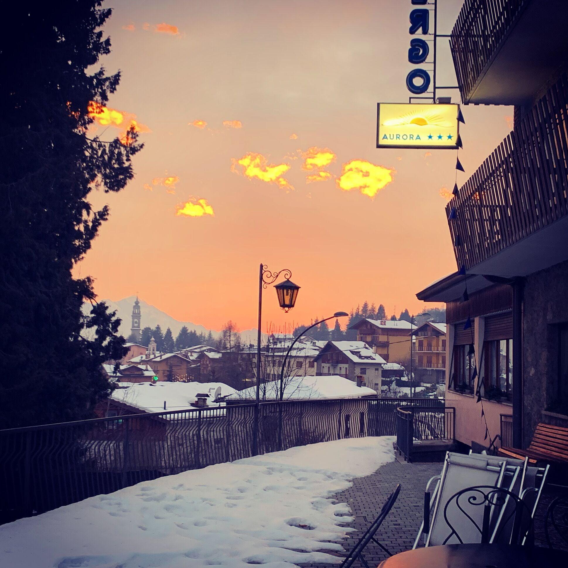 Hotel Aurora Castione della Presolana Exteriér fotografie